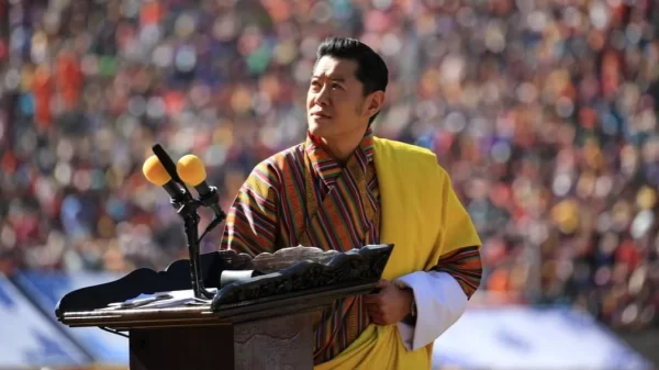 Bhutanese King Jigme Khesar Namgyel Wangchuck