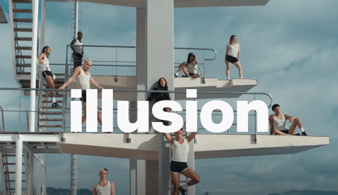 cover of Dua Lipa's single 'Illusion